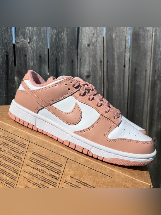 Nike Shoes - Nike dunk low rose size 8.5